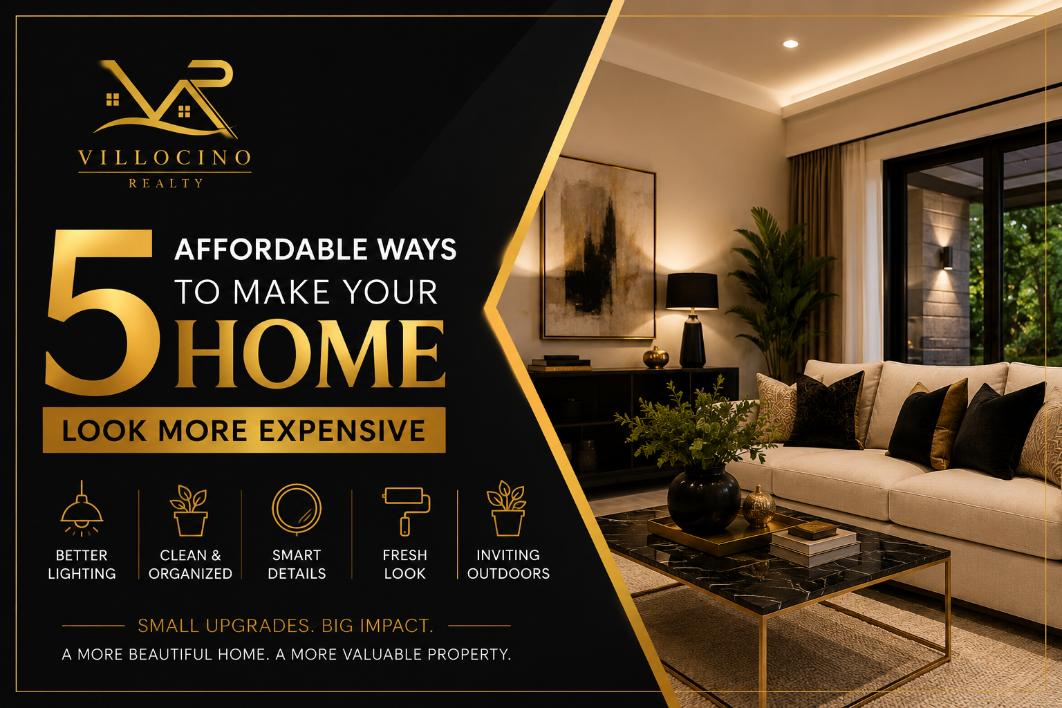 5 Affordable Ways to Make Your Home Look More Expensive