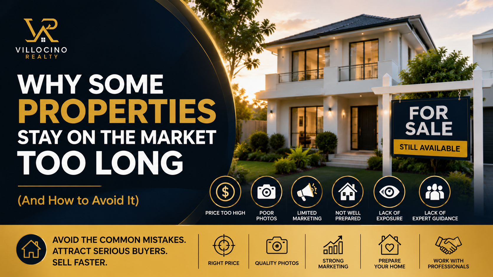 Why Some Properties Stay on the Market Too Long (And How to Avoid It)
